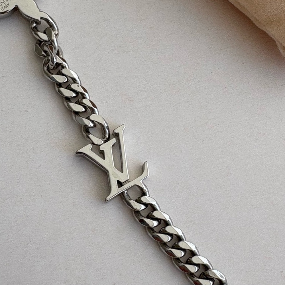 Louis Vuitton Monogram Row Chain Necklace - Picture 5 of 16